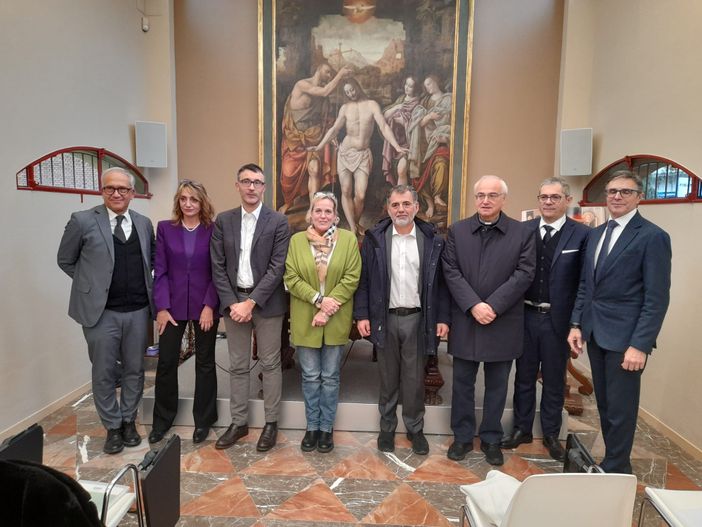La conferenza stampa sul progetto d'inclusione sociale che coinvolgerà la Biblioteca capitolare