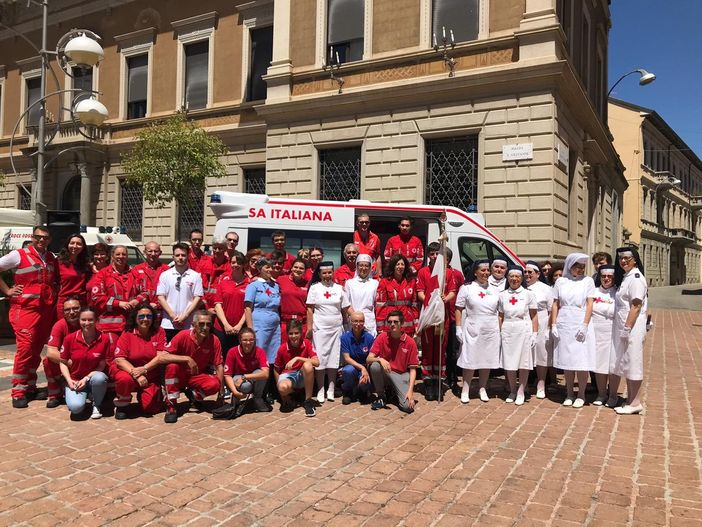 Croce Rossa in festa a Busto Arsizio