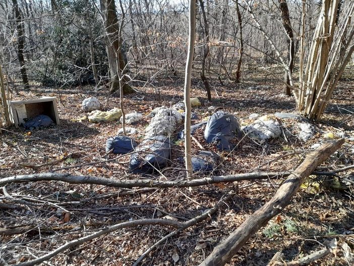 Immondizia abbandonata abusivamente a Gallarate Immondizia abbandonata abusivamente a Gallarate