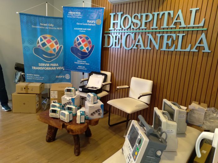 Dal Rotary Club Ticino una donazione per l'ospedale di Canela in Brasile