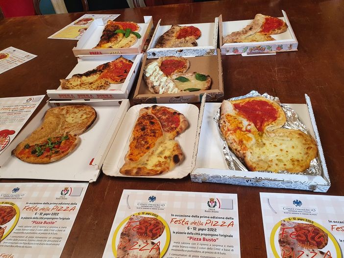 Arriva la “Pizza Busto”. Una settimana di festa per assaggiarla