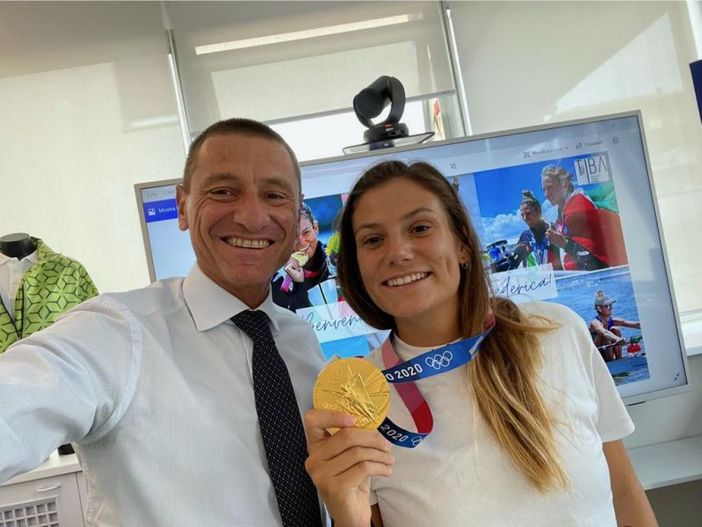 Giovanni Brugnoli e Federica Cesarini