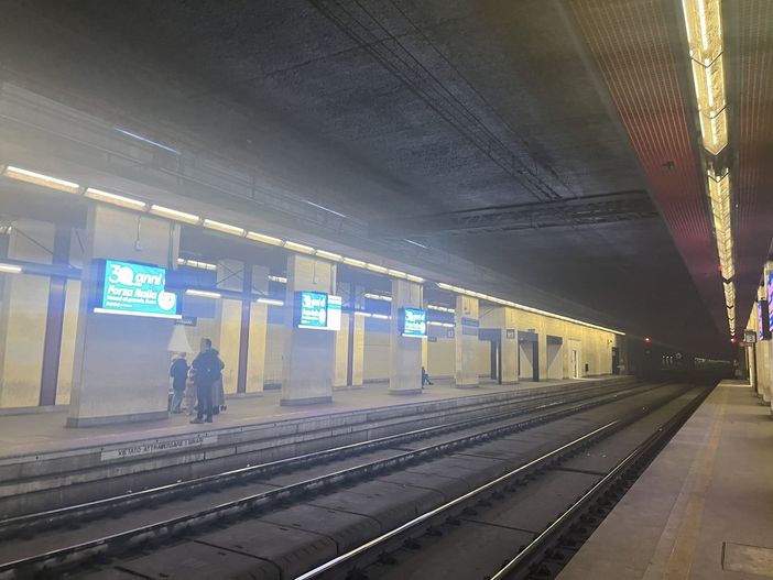 La stazione di Busto Nord La stazione di Busto Nord