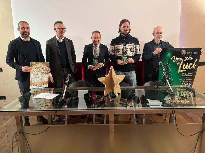 “Una scia di luci”, dall’1 dicembre si accende la magia del Natale a Legnano