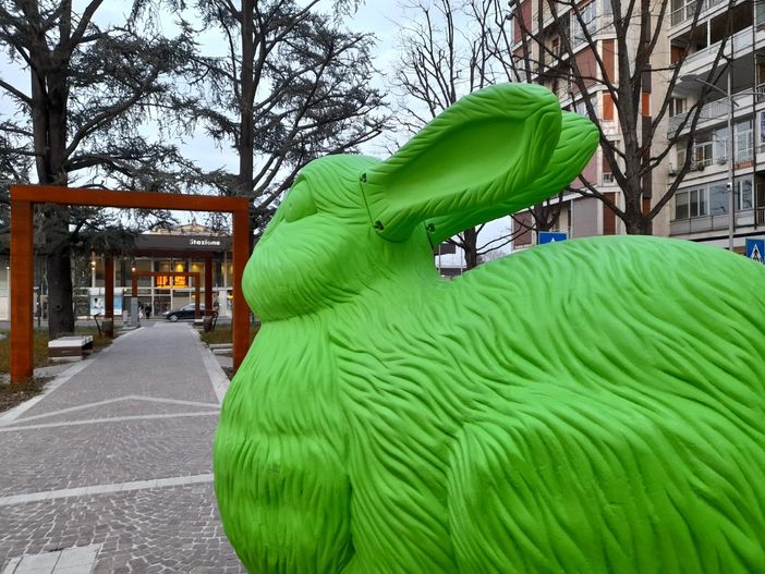 Il coniglio di piazza Giovanni XXIII - Le foto delle altre installazioni e della presentazione in fondo all'articolo Il coniglio di piazza Giovanni XXIII - Le foto delle altre installazioni e della presentazione in fondo all'articolo