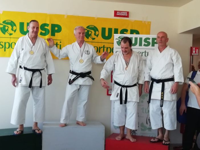 Campionato nazionale karate Uisp 2022: collezione di soddisfazioni per il Csk. Con un esempio speciale