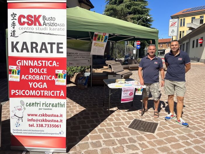 Il Csk durante l'evento Cuori in Piazza