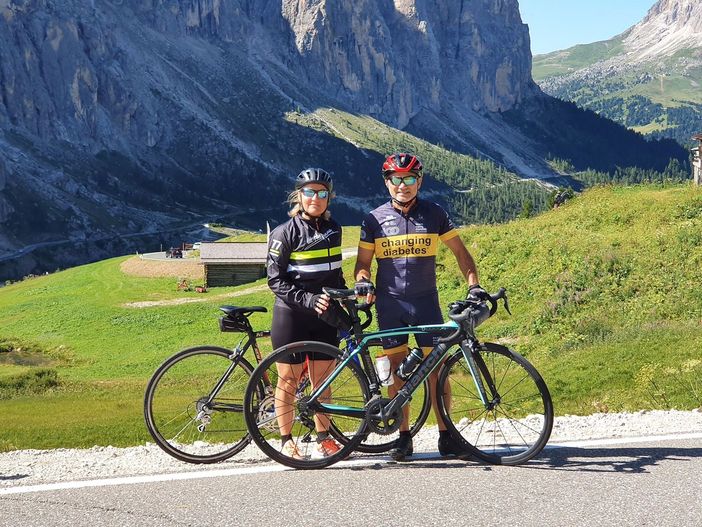 Ancora in sella con il diabete. E quando arrivi in cima, soddisfazione doppia