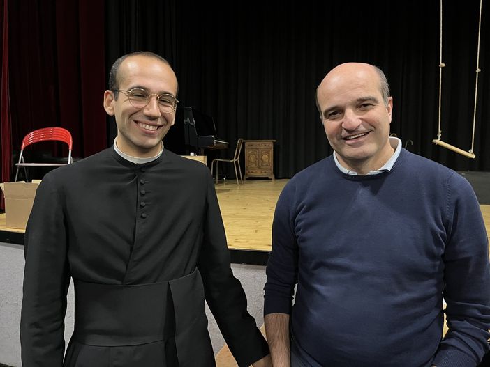 Don Gabriele Bof e don Antonio Corvi