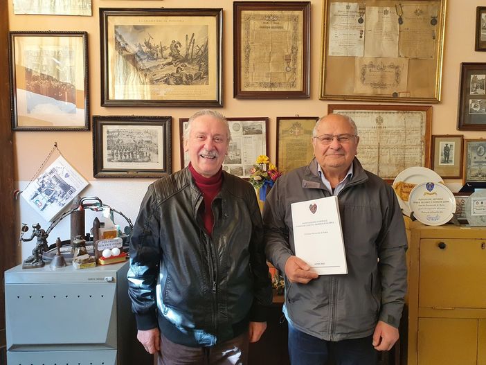 Sergio Ferrario (a sinistra) e Rocco Anania