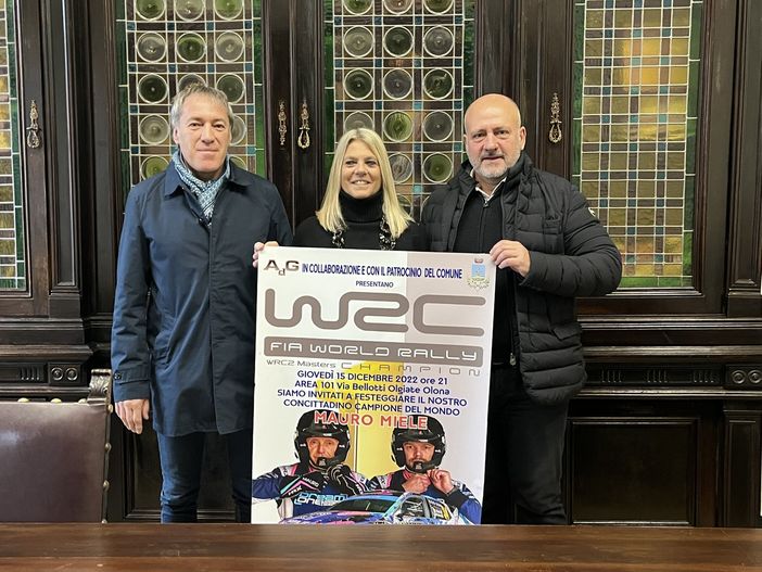 VIDEO. «Mauro Miele, un campione e un esempio per tutti». Così Olgiate lo celebra e lo svela