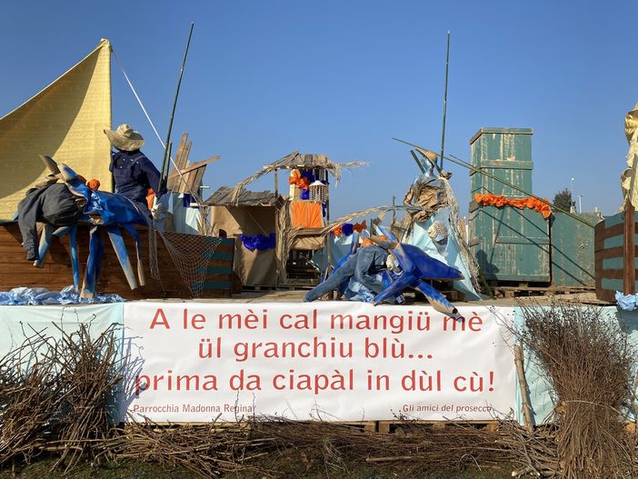 Brucia la Giöbia di Madonna Regina: al rogo il granchio blu