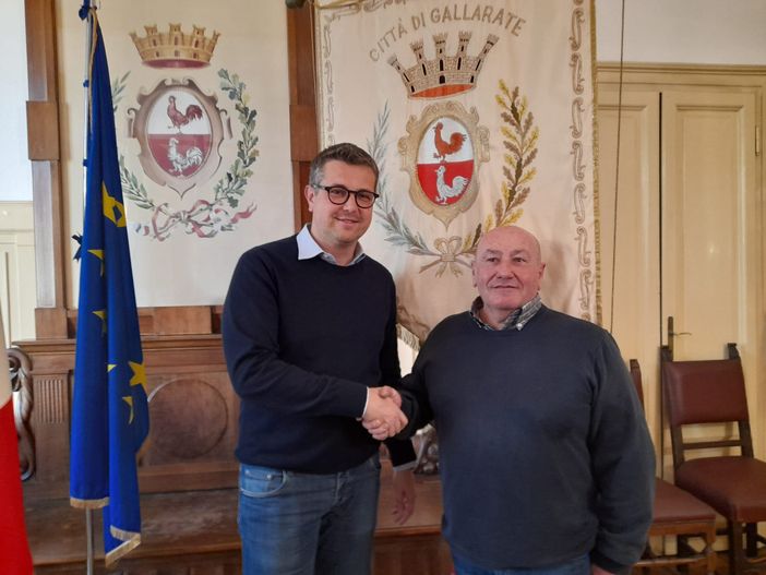 Andrea Cassani con Germano Dall'Igna, nuovo assessore alla Sicurezza