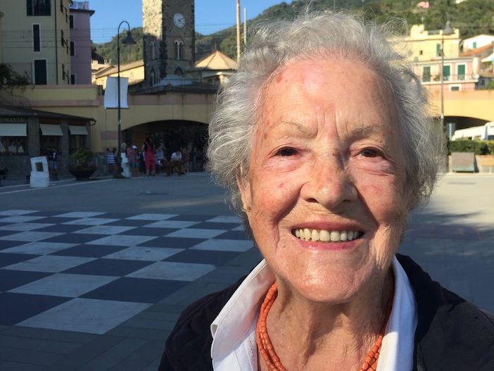 Andreina Currarini a Monterosso Andreina Currarini a Monterosso