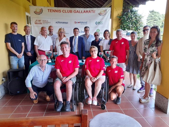 La presentazione del quinto Torneo Wheelchair TC Gallarate La presentazione del quinto Torneo Wheelchair TC Gallarate