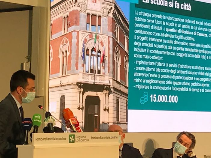 Il sindaco di Legnano Lorenzo Radice in Regione Lombardia