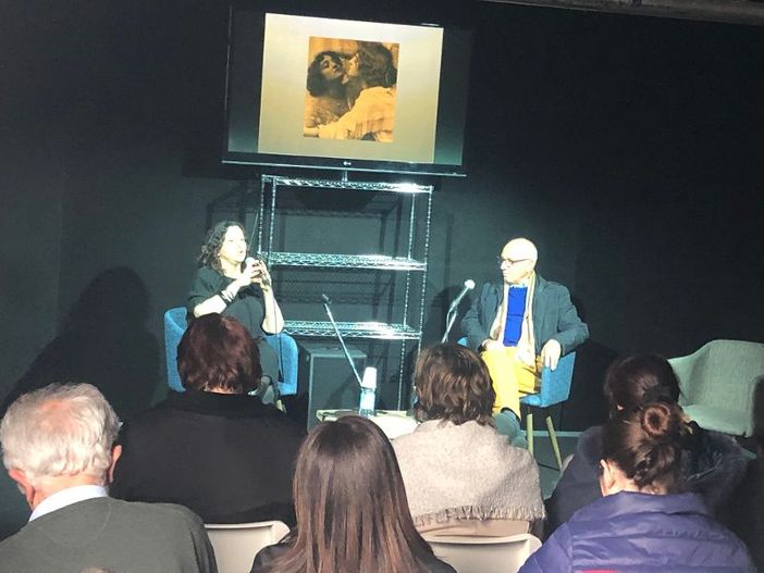A destra nella foto, il professor Giuseppe Pacciarotti