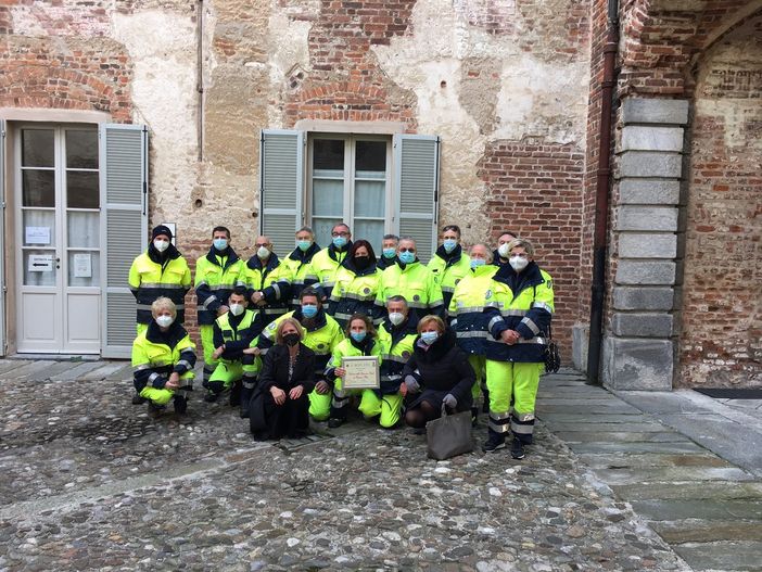 Fagnano premia la sua Protezione Civile. «Grazie per tutto quello che fate. Non vi fermate davanti ai problemi e cercate sempre di essere positivi»