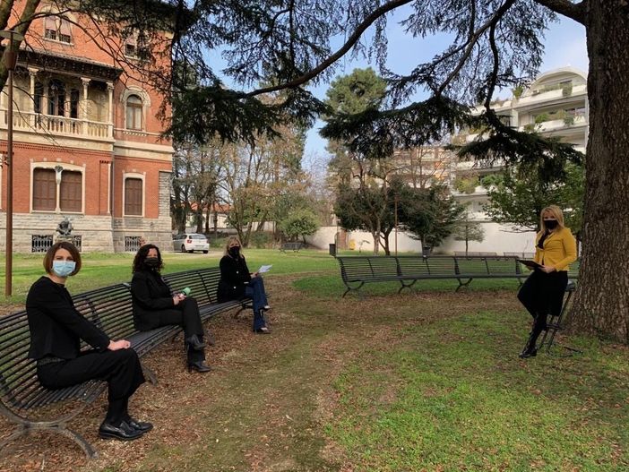 Il talk show è stato girato a Villa Ottolini Tosi