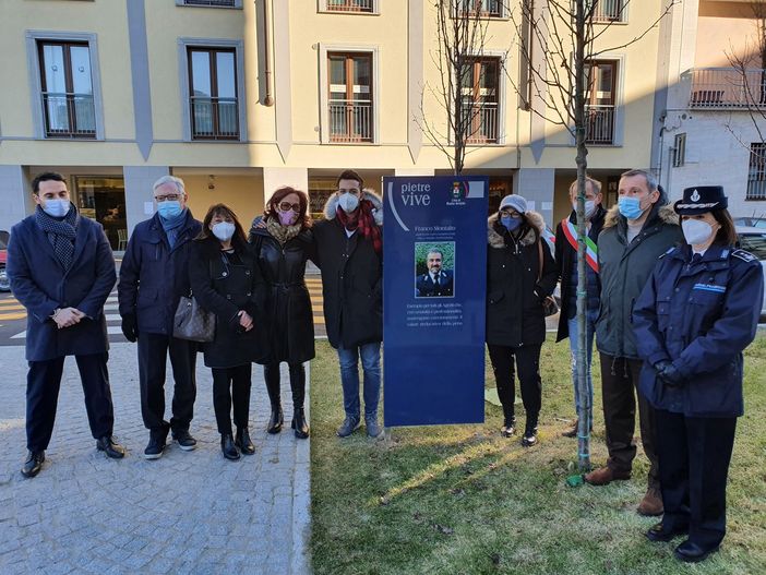 Uno spazio pubblico per l’agente Franco Montalto. «Esempio di umanità e professionalità»