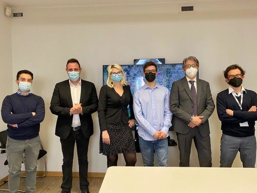 La presentazione dello studio sulle rotte effettuato dal laureando Marco Gullo