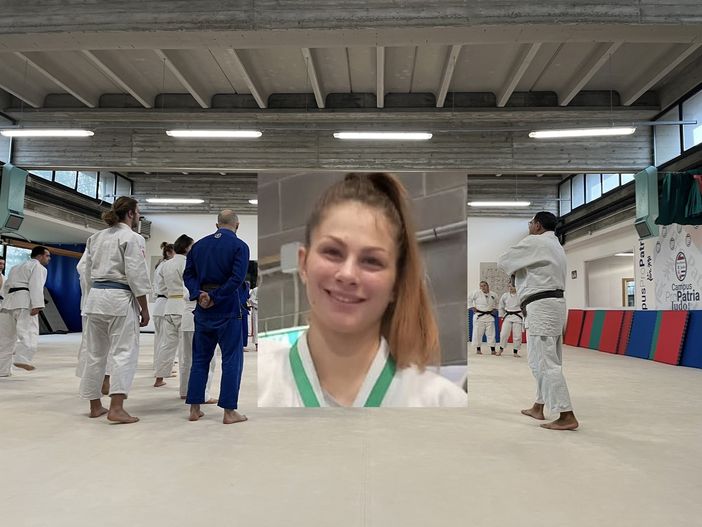 La palestra di via Settembrini e Francesca D'Orazio La palestra di via Settembrini e Francesca D'Orazio