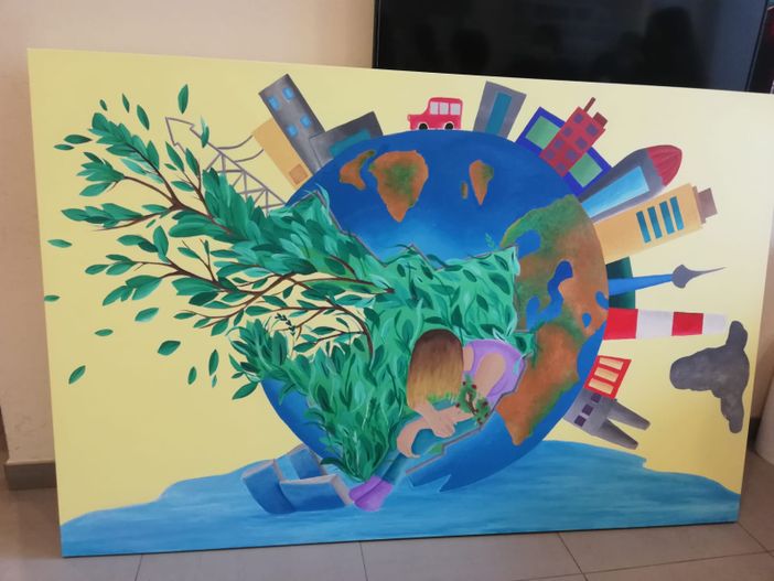 “Gemellaggio” tra due scuole di Busto. Fra arte e ambiente