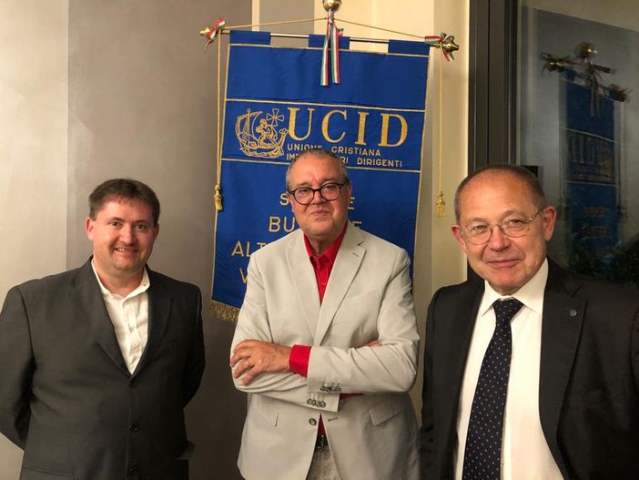 Il professor Petrosino all’Ucid: «Dobbiamo diventare migliori, non i migliori»