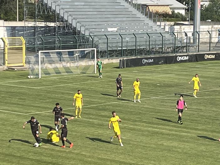 La partita contro il Renate domenica scorsa