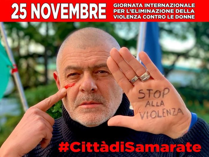 Samarate, il sindaco in campo contro la violenza sulle donne