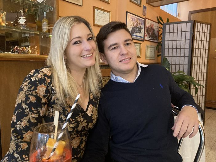 Samantha Baldo e Luca Folegani