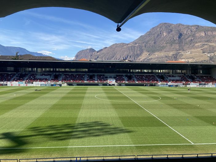 Lo stadio Druso di Bolzano