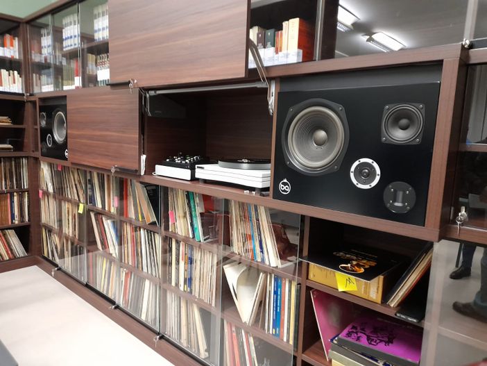 L'impianto installato al Teatro del Popolo L'impianto installato al Teatro del Popolo