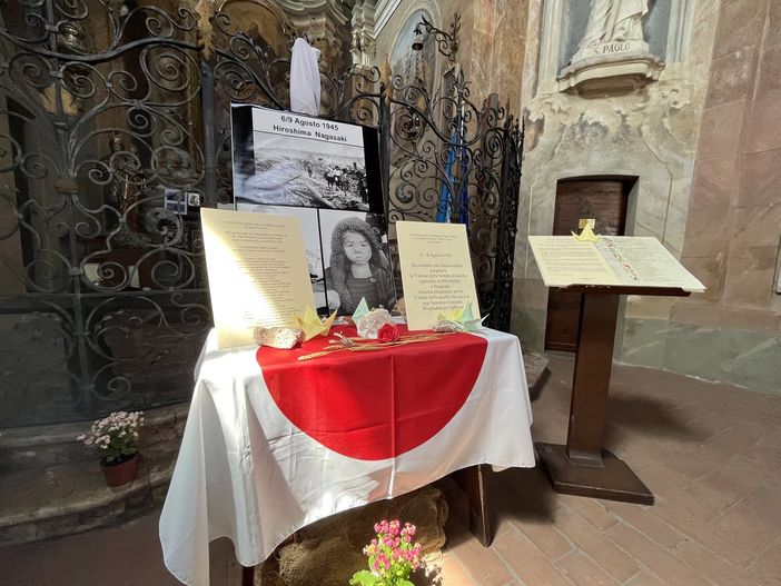 Il tempio civico ricorda la tragedia atomica e prega per la pace Il tempio civico ricorda la tragedia atomica e prega per la pace