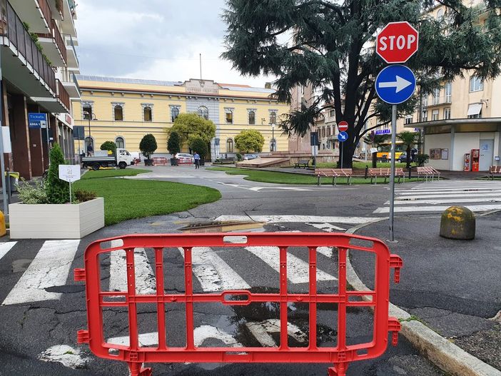 Piazza Trento e Trieste, il traffico regge