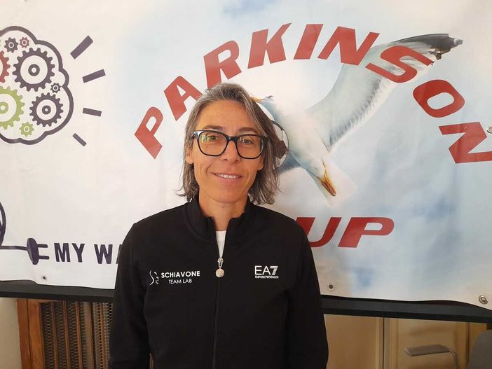 Francesca Schiavone in Comune alla presentazione della Parkinson Cup 2025 che verrà ospitata dal suo Schiavone Team Lab