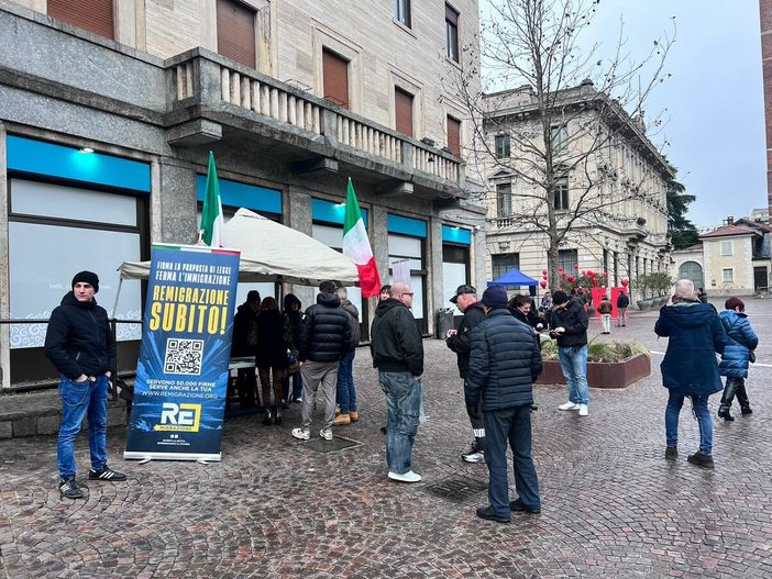 Remigrazione, Gallarate torna in piazza: “Sessantamila firme e quorum superato”