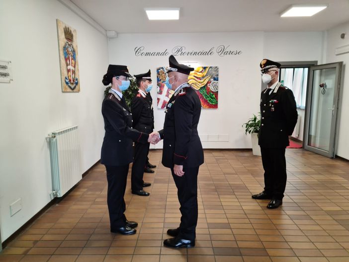 Il generale Micale in visita al comando provinciale dei Carabinieri di Varese Il generale Micale in visita al comando provinciale dei Carabinieri di Varese