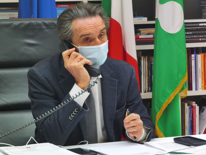 Lombardia arancione? Fontana: «Vedo qualche miglioramento»
