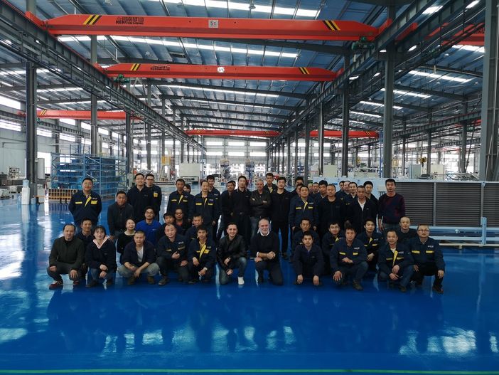 Lo stabilimento cinese della Lu-Ve Lo stabilimento cinese della Lu-Ve