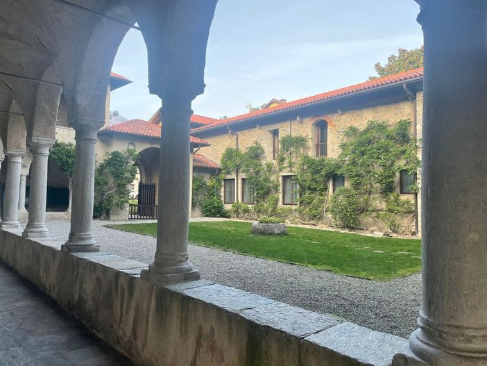 Il chiostro del GolfClub di Luvinate protagonista delle Giornate di Autunno del Fai