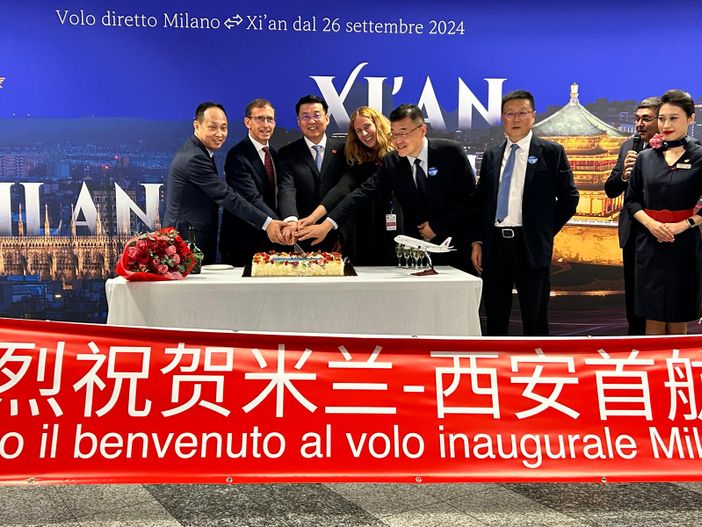 Malpensa dà il benvenuto a China Eastern, ripristino di una moderna “Via della Seta” Malpensa dà il benvenuto a China Eastern, ripristino di una moderna “Via della Seta”