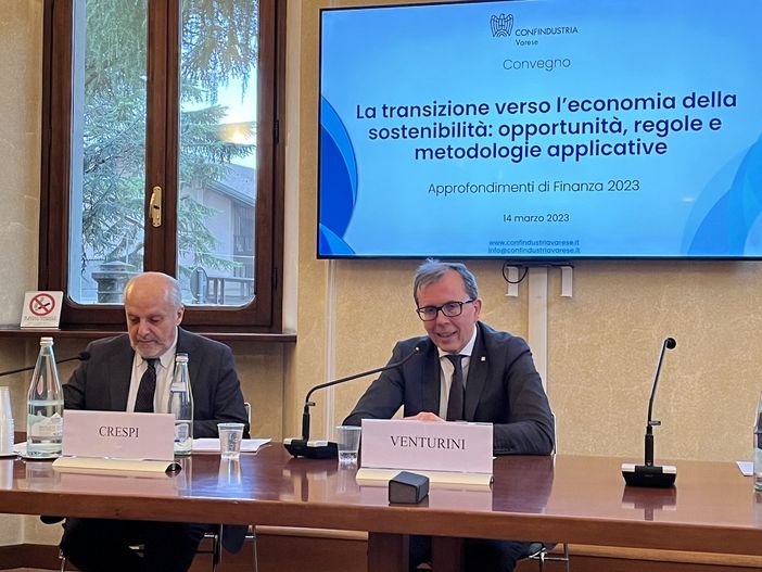 Da sinistra, Marco Crespi e Gianluigi Venturini