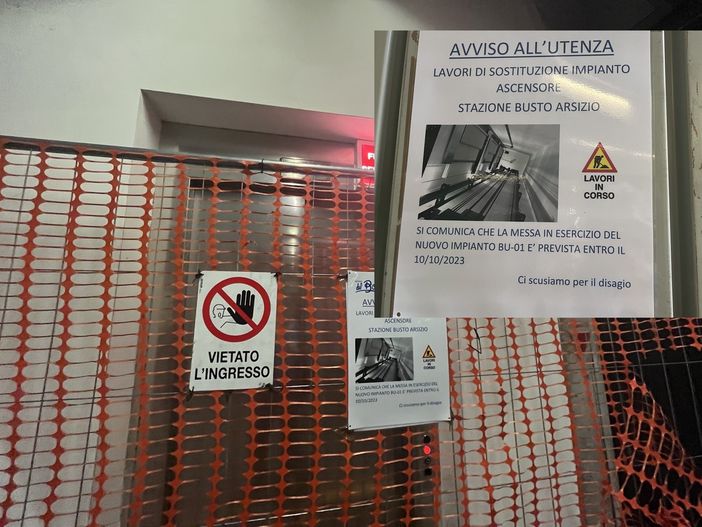 Stazione Nord, «ascensore aperto entro il 10 ottobre» Stazione Nord, «ascensore aperto entro il 10 ottobre»