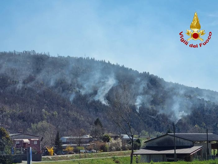 FOTO. Incendio a Montegrino, migliora la situazione: non risultano più fronti attivi. In fumo 40 ettari di bosco FOTO. Incendio a Montegrino, migliora la situazione: non risultano più fronti attivi. In fumo 40 ettari di bosco