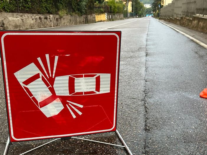 Le foto del grave incidente in via Vanetti a Varese Le foto del grave incidente in via Vanetti a Varese