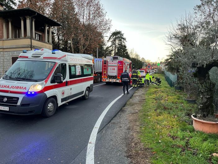 I soccorsi sulla statale 394