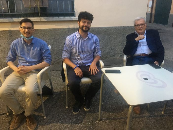 Da sinistra Pedotti, Benifei e Maggioni