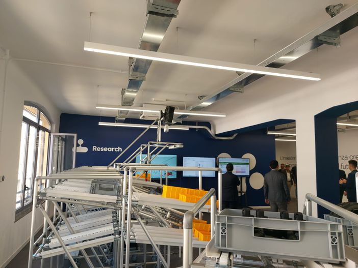 Un laboratorio di Fondazione Ergo a Daverio