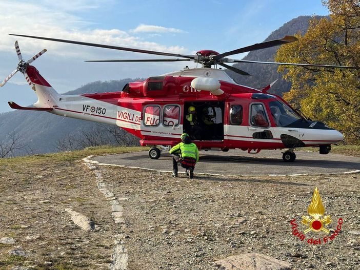 Ritrovato ferito ma vivo l'escursionista varesino disperso in Valgrande